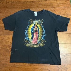 Vintage Virgin Mary shirt